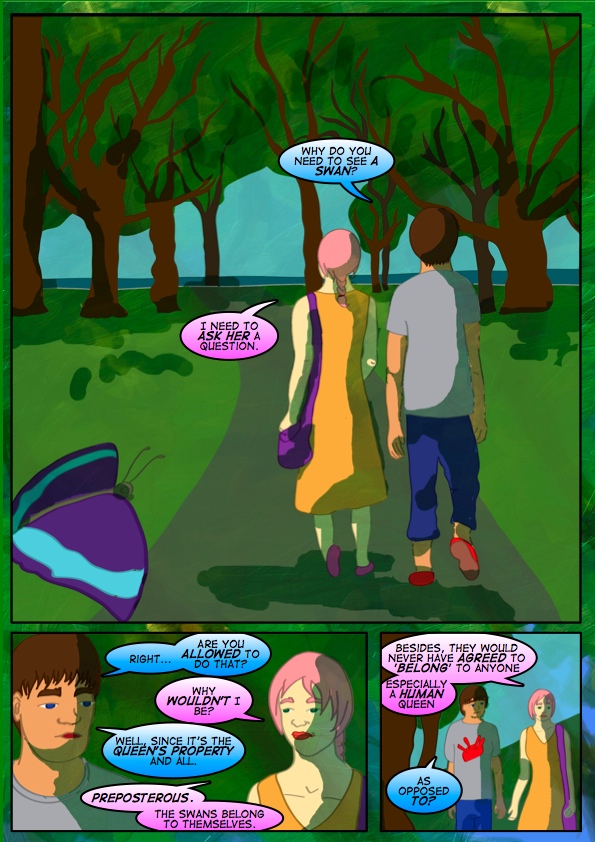 Walking in Hyde Park
